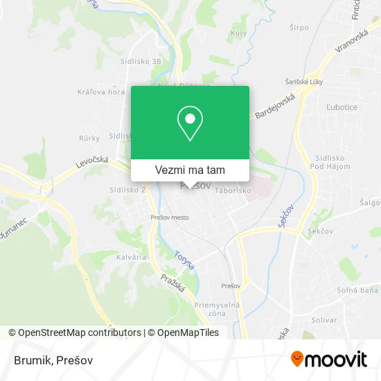 Brumik mapa