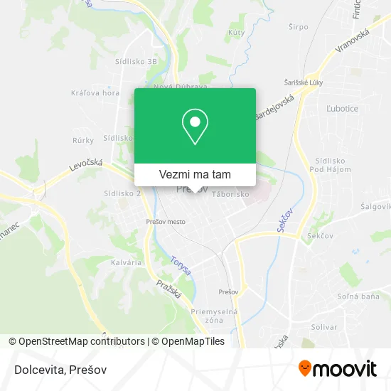 Dolcevita mapa