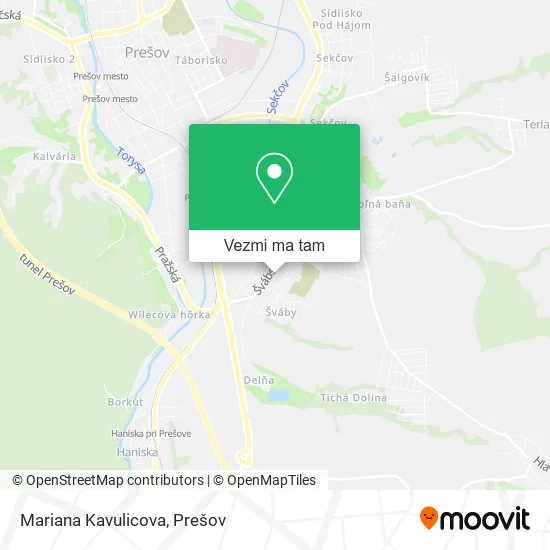 Mariana Kavulicova mapa