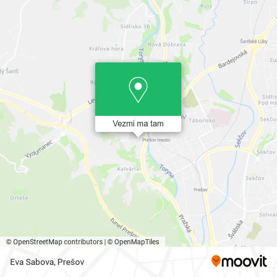 Eva Sabova mapa
