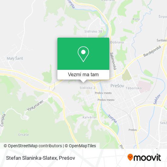 Stefan Slaninka-Slatex mapa