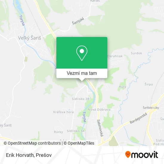 Erik Horvath mapa