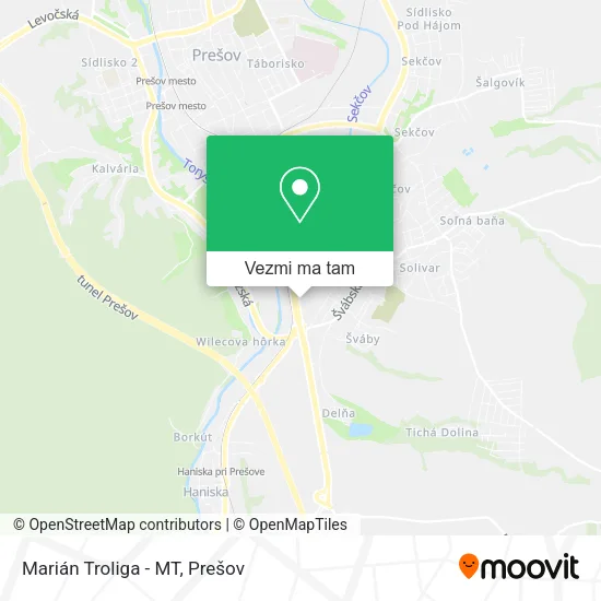 Marián Troliga - MT mapa