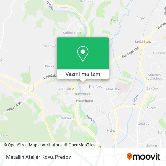 Metallin Ateliér Kovu mapa