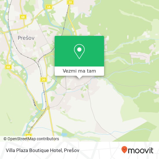 Villa Plaza Boutique Hotel mapa