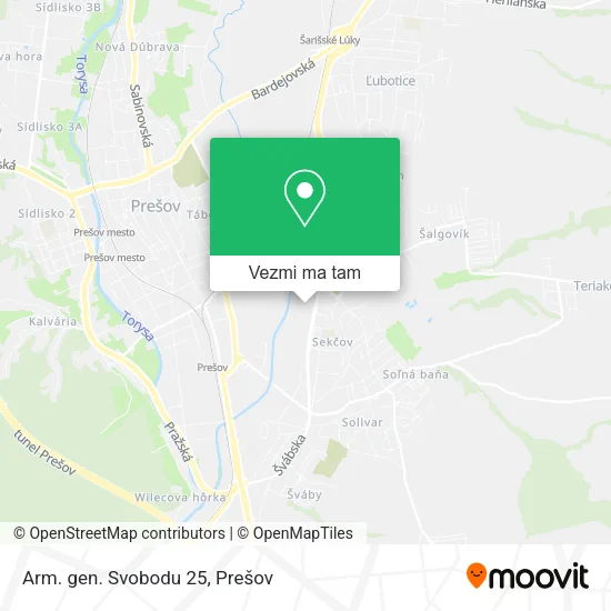 Arm. gen. Svobodu 25 mapa