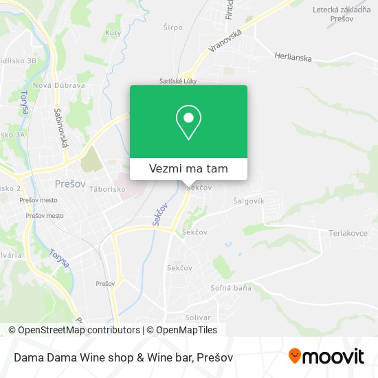 Dama Dama Wine shop & Wine bar mapa