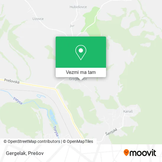 Gergelak mapa