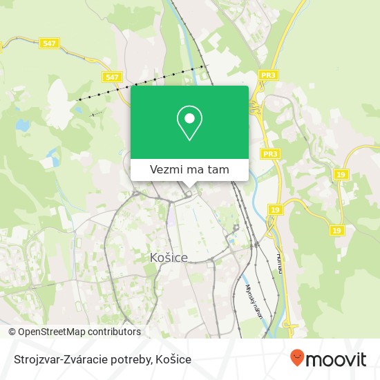 Strojzvar-Zváracie potreby mapa