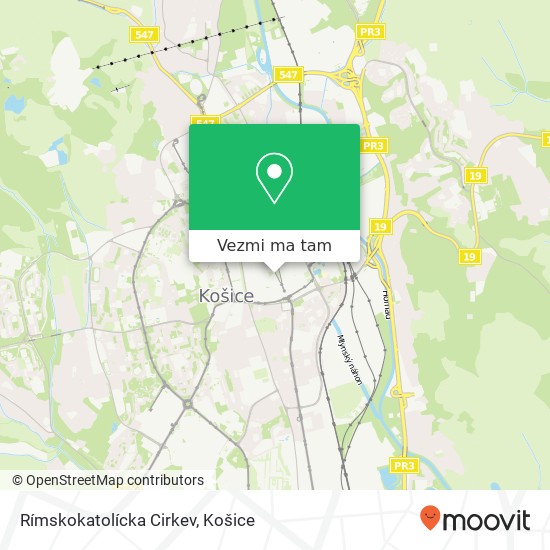 Rímskokatolícka Cirkev mapa