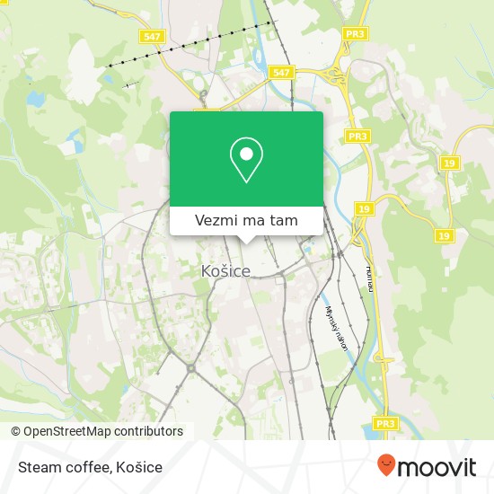 Steam coffee mapa