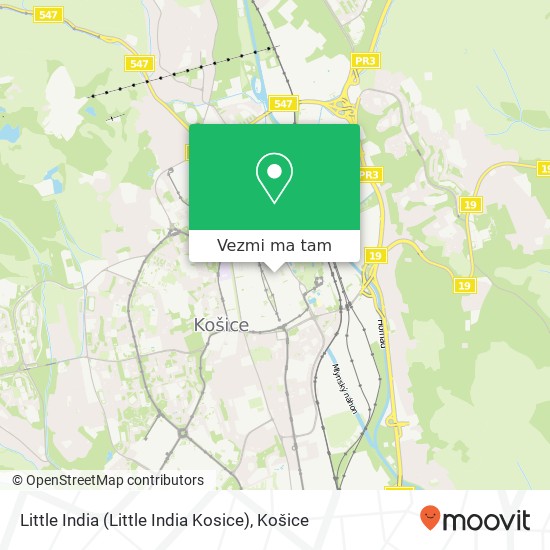 Little India (Little India Kosice) mapa