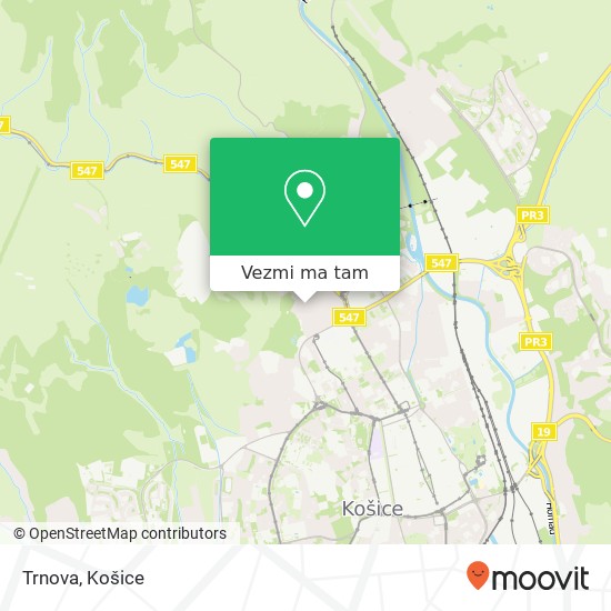 Trnova mapa