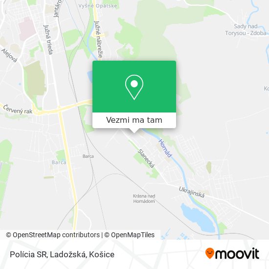 Polícia SR, Ladožská mapa