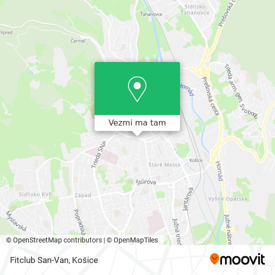 Fitclub San-Van mapa