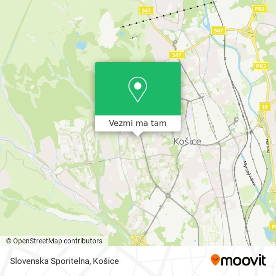 Slovenska Sporitelna mapa