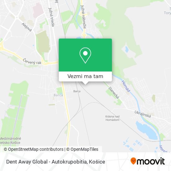 Dent Away Global - Autokrupobitia mapa