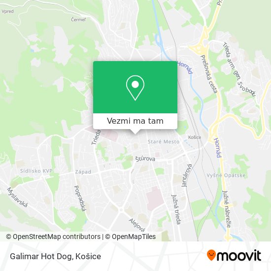 Galimar Hot Dog mapa