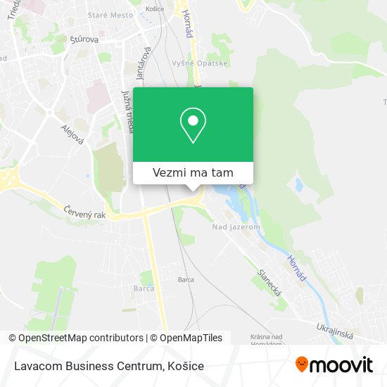 Lavacom Business Centrum mapa