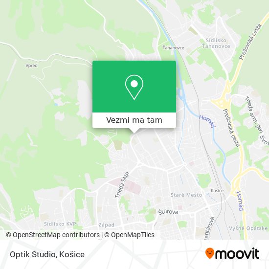 Optik Studio mapa