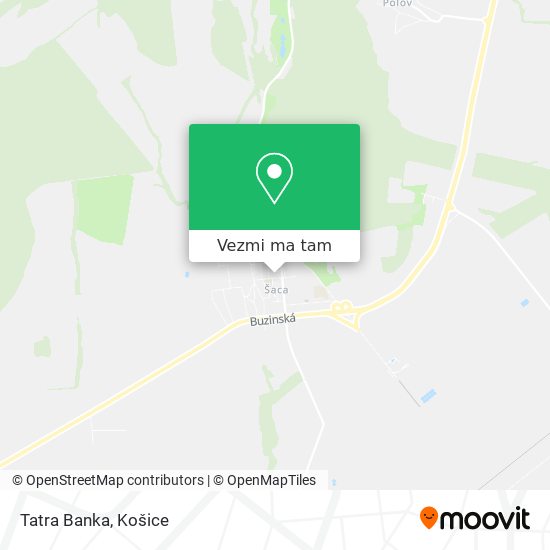 Tatra Banka mapa