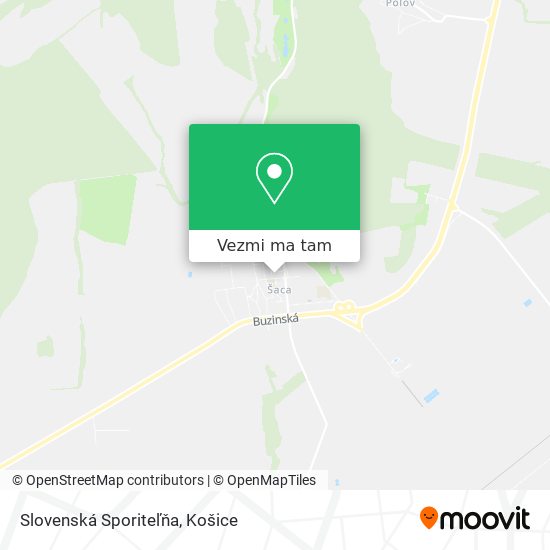 Slovenská Sporiteľňa mapa