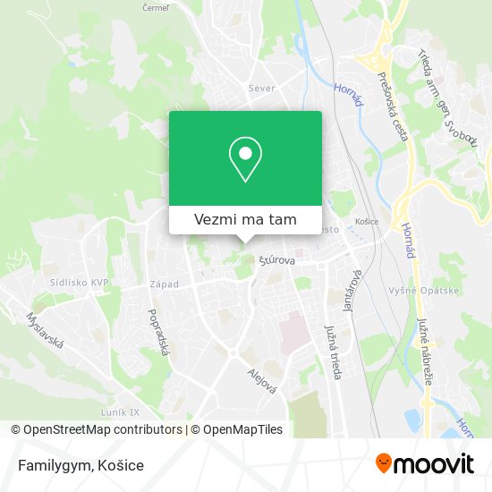 Familygym mapa