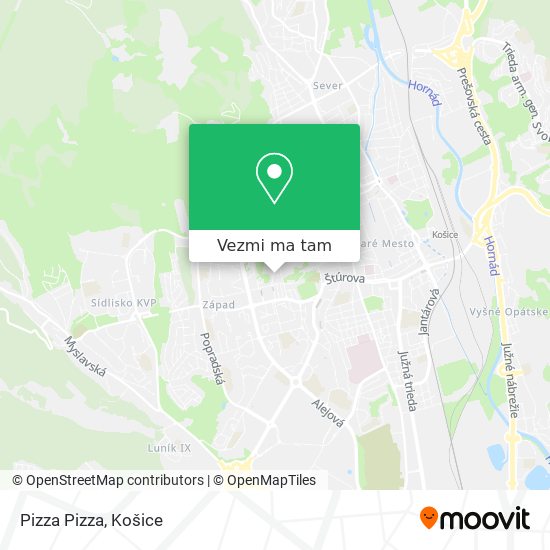 Pizza Pizza mapa