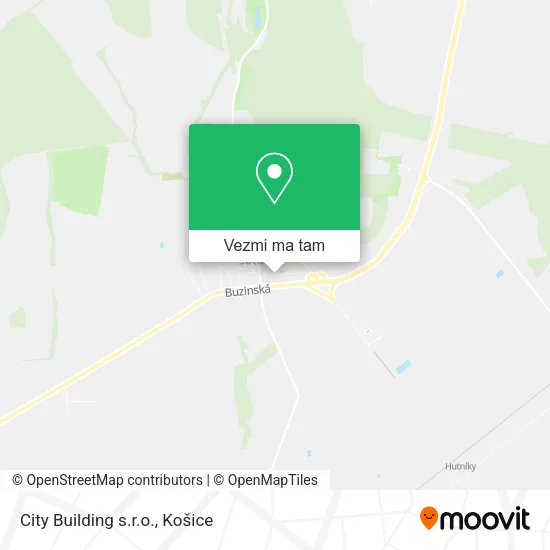 City Building s.r.o. mapa