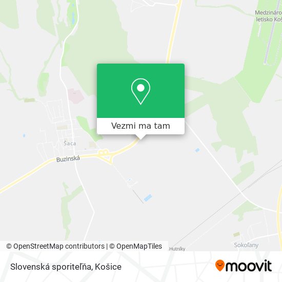 Slovenská sporiteľňa mapa