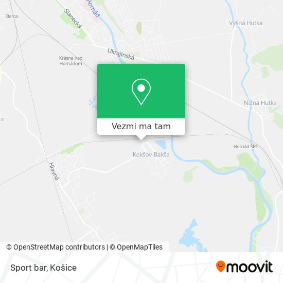 Sport bar mapa