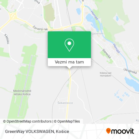 GreenWay VOLKSWAGEN mapa