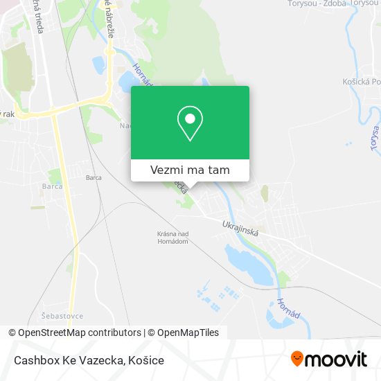 Cashbox Ke Vazecka mapa