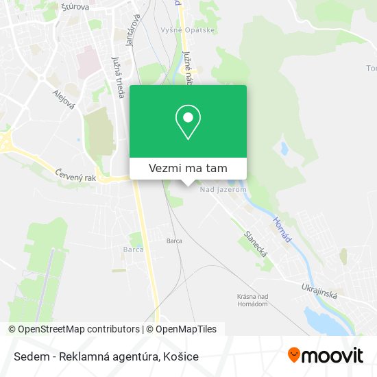 Sedem - Reklamná agentúra mapa