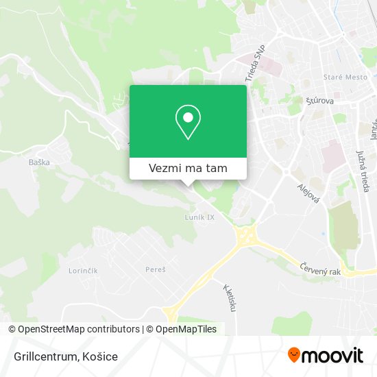 Grillcentrum mapa