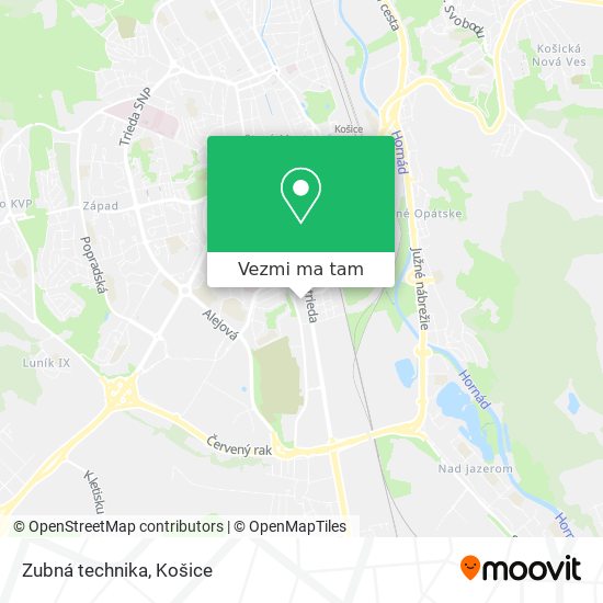 Zubná technika mapa