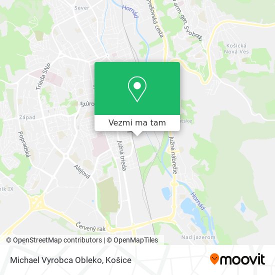 Michael Vyrobca Obleko mapa