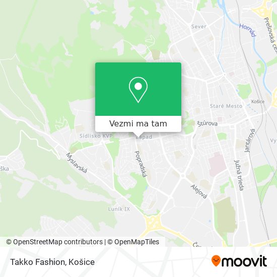 Takko Fashion mapa