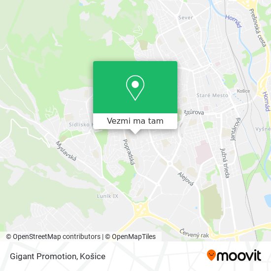 Gigant Promotion mapa