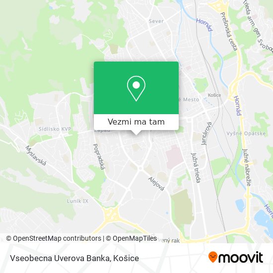 Vseobecna Uverova Banka mapa