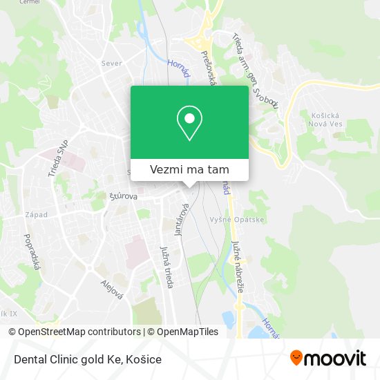 Dental Clinic gold Ke mapa