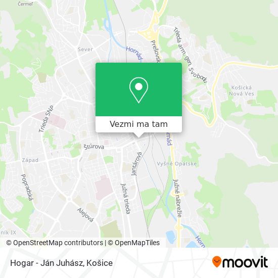 Hogar - Ján Juhász mapa