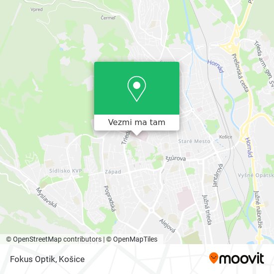 Fokus Optik mapa