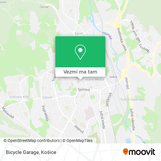 Bicycle Garage mapa