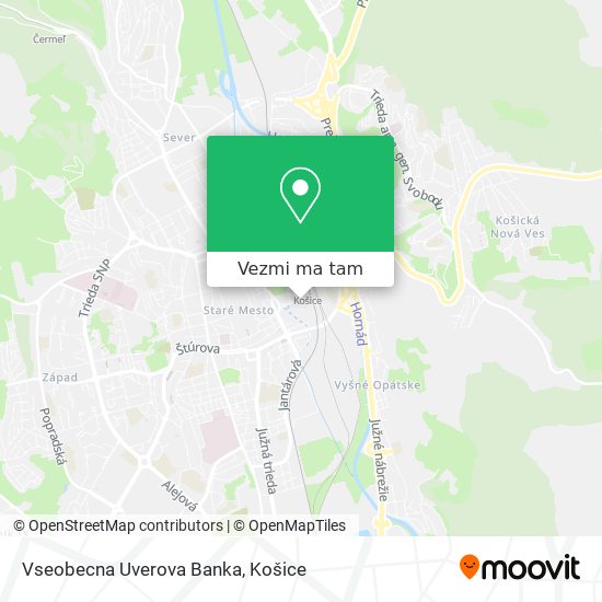 Vseobecna Uverova Banka mapa