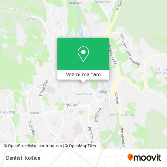 Dentist mapa