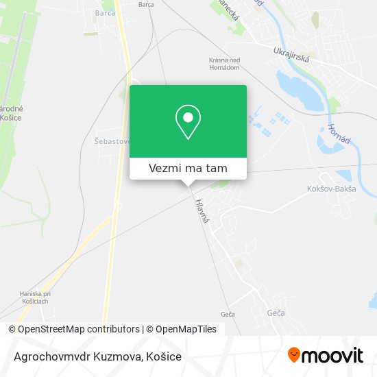 Agrochovmvdr Kuzmova mapa