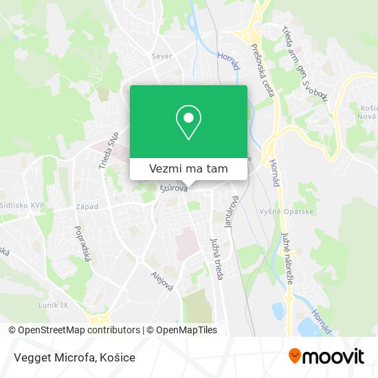 Vegget Microfa mapa