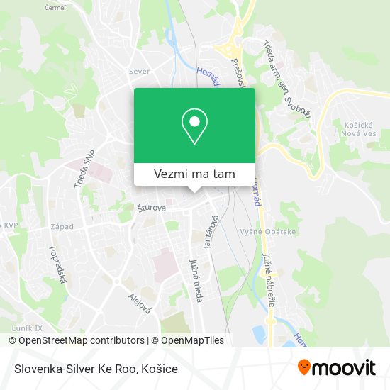 Slovenka-Silver Ke Roo mapa