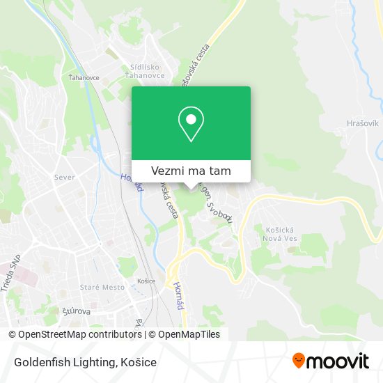 Goldenfish Lighting mapa